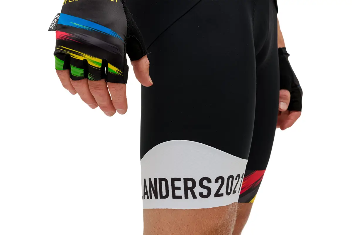Pantaloncini Santini UCI Flanders
